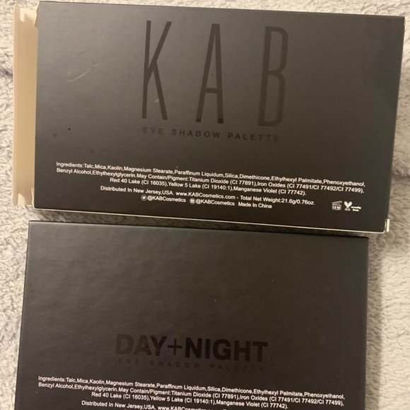New! KAB COSMETICS DAY + NIGHT EYESHADOW PALETTE - Picture 5 of 5